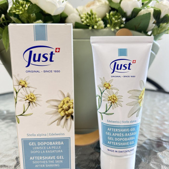 Гель після гоління / Aftershave Gel Edelweiss JUST (Швейцарія)